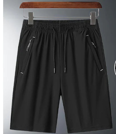 Men's Loose Fit Ice Silk Casual Shorts