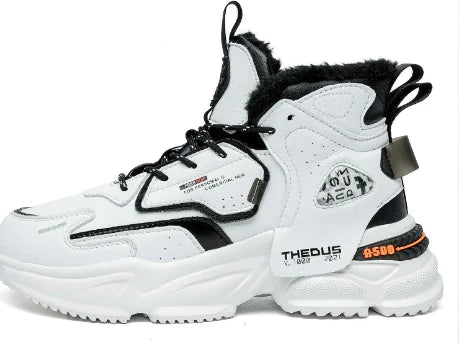 Casual High-Top Sneakers (Streetwear Hip Hop Style)